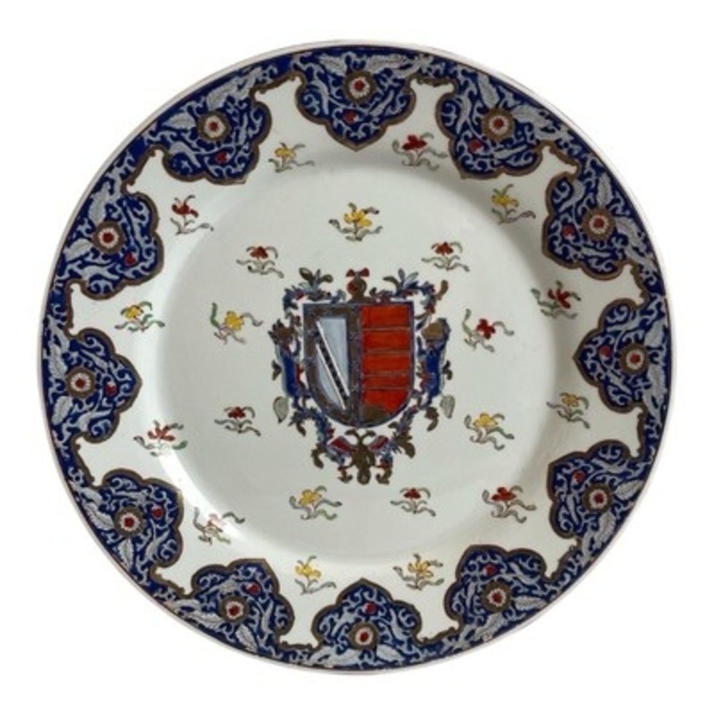 Vintage Porcelain Plate French Samson Hand Painted Collectible Plate Gift - Picture 2 of 6